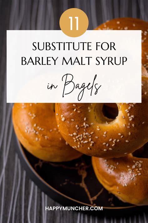 what is malt syrup in bagels